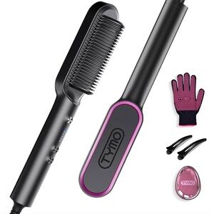 TYMO Ring Hair Straightener Comb & Brush